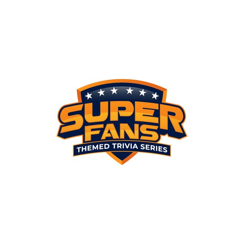 SUPER FANS Theme Trivia Series Logo Design by Jans...