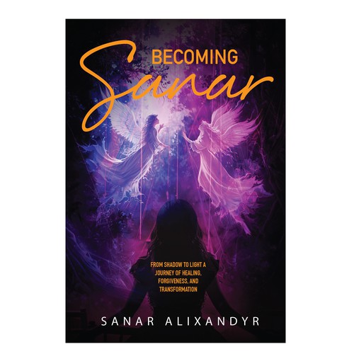 Book Cover Design (Becoming Sanar) Design by Platinum club