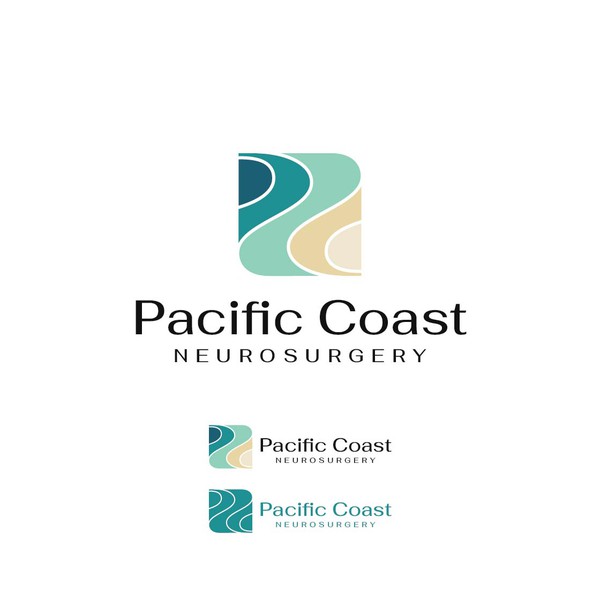 Diseño de Vit A titulado "Pacific Coast Neurosurgery"