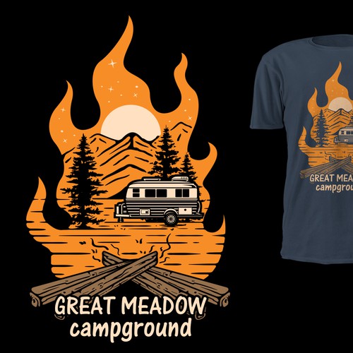 Great Meadow Campground looking For New Sweatshirt Design Design by Sendisign