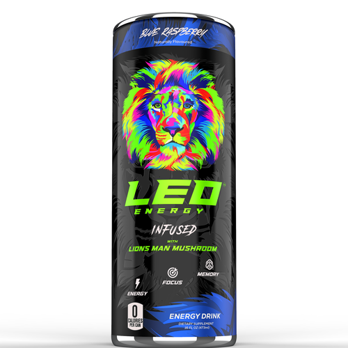 Energy Drink Label Design Design by JOHN's_AlphaCreation