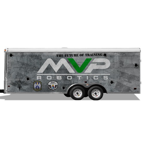 DESIGN A TRAILER WRAP FOR MILITARY ROBOTS - MVP ROBOTICS Design by ssrihayak