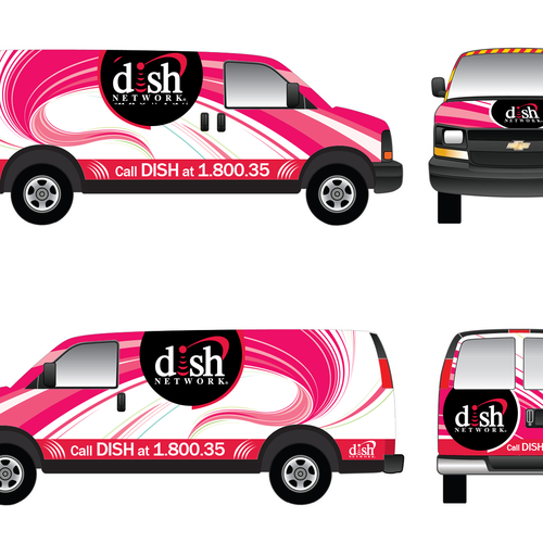 V&S 002 ~ REDESIGN THE DISH NETWORK INSTALLATION FLEET デザイン by Web2byte