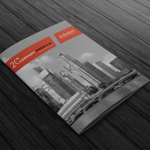 Recruitment company wants brochure design to move them into the modern day! Design by shoosh75