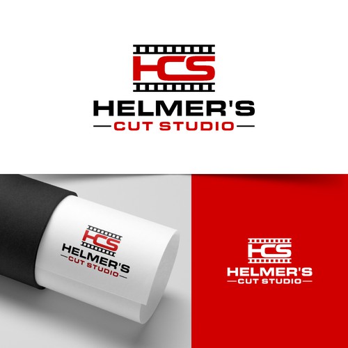 Logo for media production company Design by Web Hub Solution