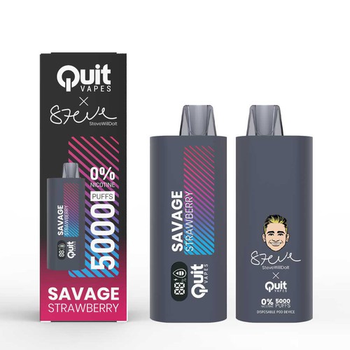Quit Vape Package for disposable vape device Design by Kula Studio