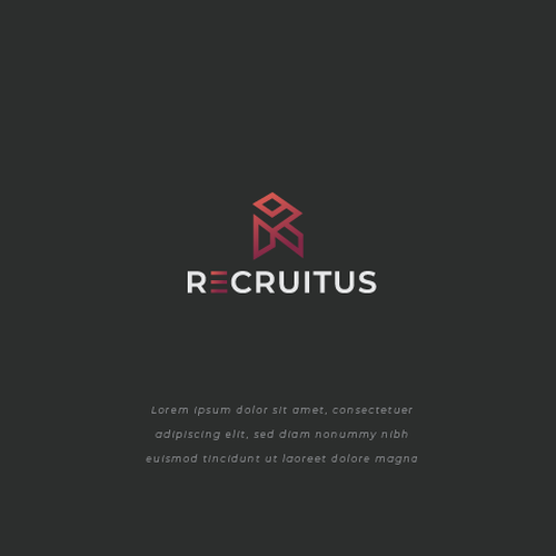 Logo for innovative recruitment company Design by FxFactor™