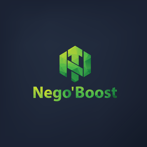 La quête pour le logo parfait de Nego'Boost commence maintenant ! Design by Mimy