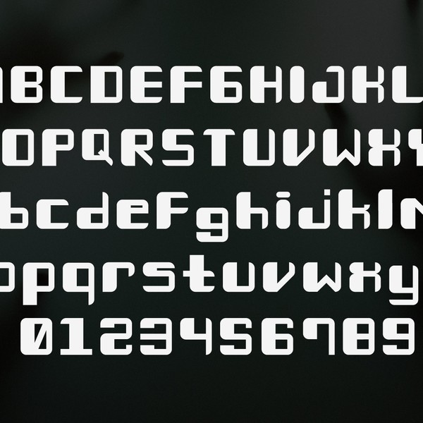 Monster font - design by TarosStudio