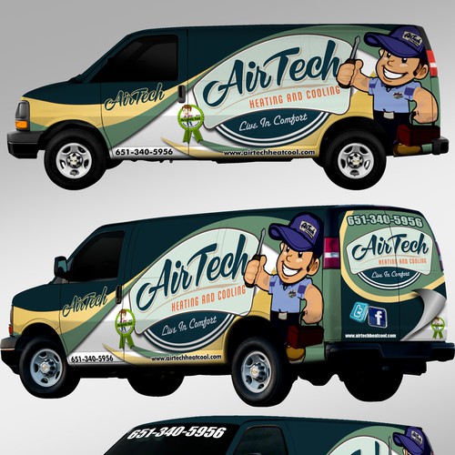 Create the next signage for Airtech heating and cooling Design by Syns&Graphix™