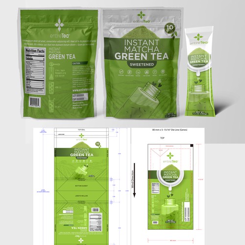Green Tea Product Packaging Needed デザイン by Abdul Mukit