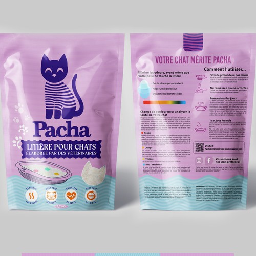 Cat Litter startup Minimalistic packaging - Contest Design von agooshe