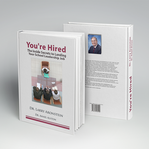 Create an e-book cover for "You're Hired"; a book for aspiring school leaders Design by DesignForAll