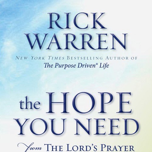 Design Rick Warren's New Book Cover Design by blissgirl