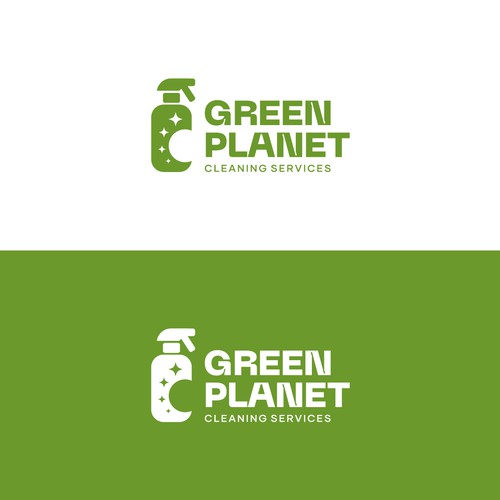 Design a Professional, Clean Logo for a Green Cleaning Company Design by bo_rad
