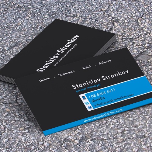 Business card Réalisé par Cristina Kudor