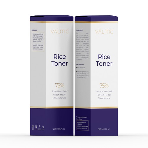 Design a cosmetics box to help people glow Design by interaksi