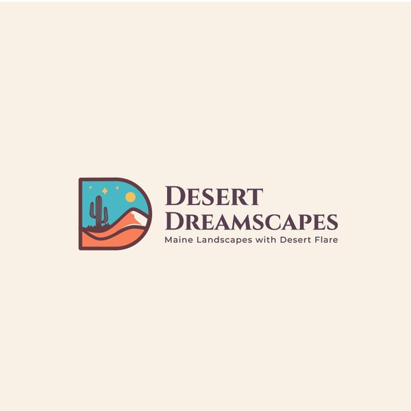 logo concept for Desert Dreamscapes