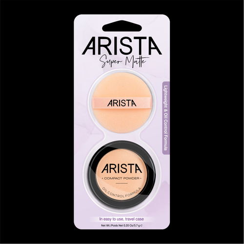 Arista Compact Powder Design by SBS GRAPHICS