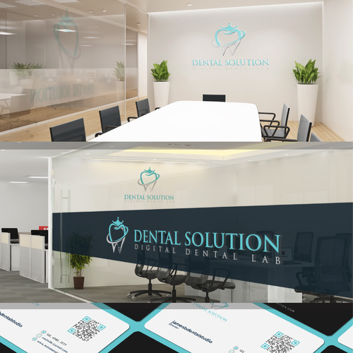 powerful logo need for digital dental lab Logo design contest