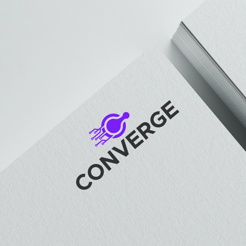 Logo for Converge event Design réalisé par code.signs