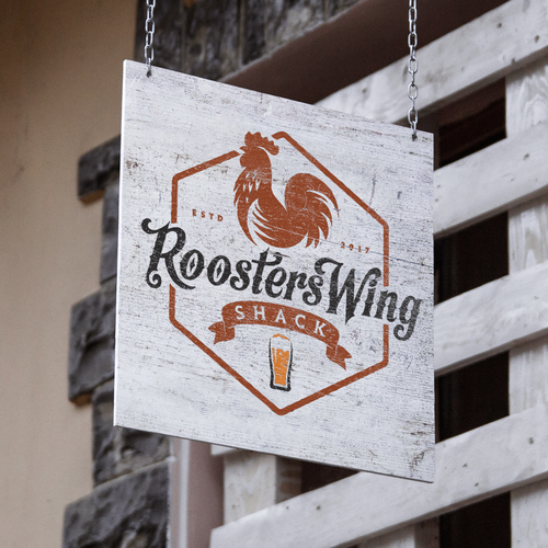 Design Design a logo for "Roosters Wing Shack" di Siv.66