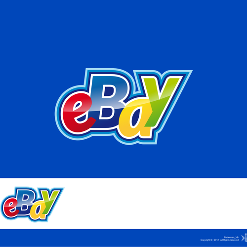 99designs community challenge: re-design eBay's lame new logo! Ontwerp door Vladimir Belajcic