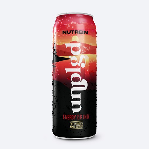 NEW ENERGY DRINK Design by Aleina Co.