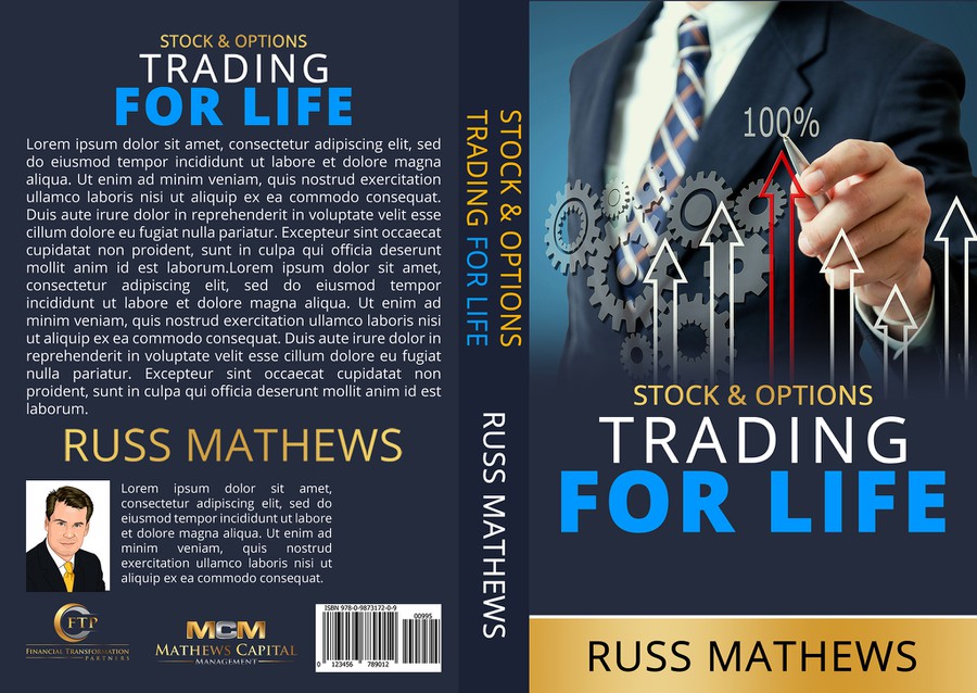 Book Cover Design - Stock & Options Trading for Life | Book cover contest