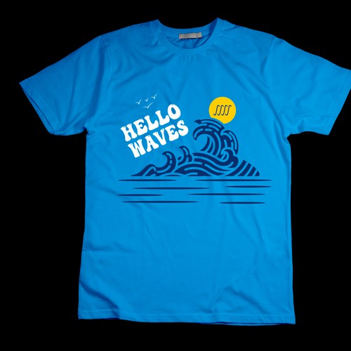 Hola Olas tee Design by TTDESIGNER