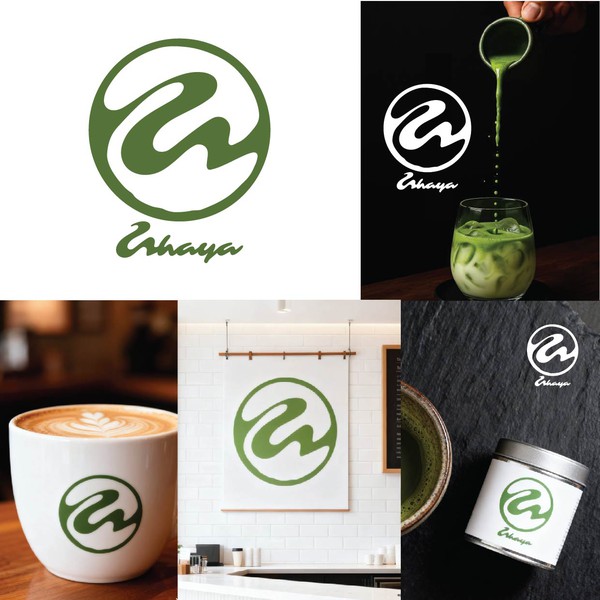 Matcha Coffee Logo for New Shop