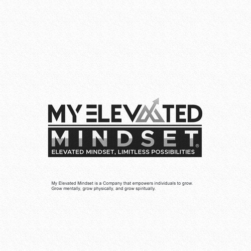 Design a powerful logo that will be seen globally by those who want to elevate their mindset! Design by studioONE