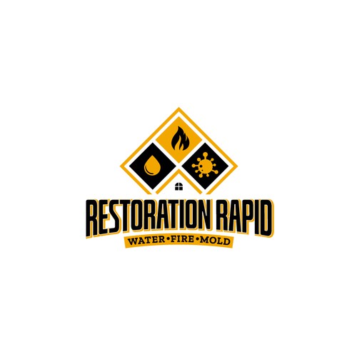 Logo for Restoration company! Design by BjoInk