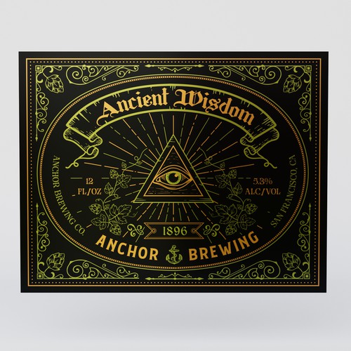 Fun project for America's oldest craft brewery, Anchor Brewing Co.! Design von Kreont™