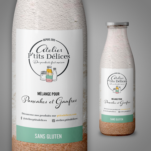 Design by Pascaline Piot titled "Atelier P'tits Délices"