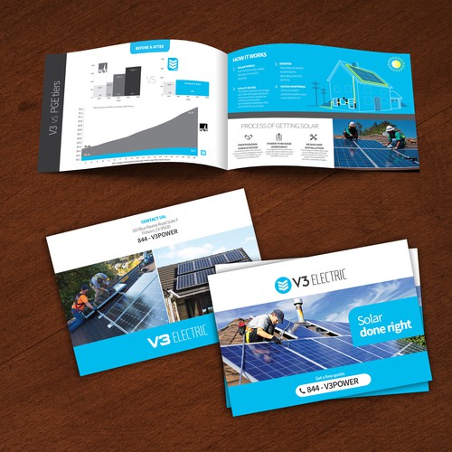 Create a Brochure for Our Growing Solar Company Design by Yiga194