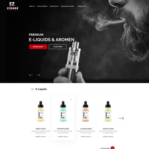 Web page design contest entry by malzi.