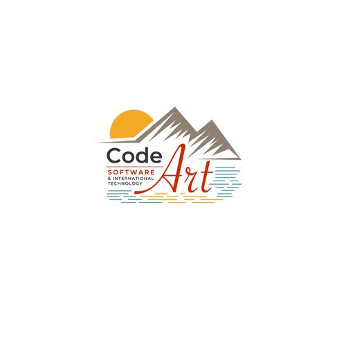Logo for our newly opened company named CodeArt. Design by Sedow