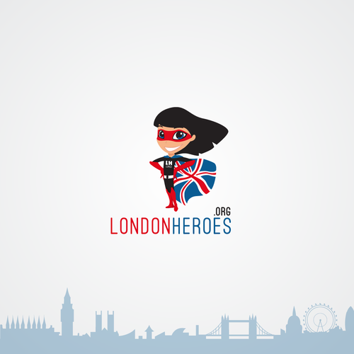 Create the character of a London hero as a logo for londonheroes.org Design by kreafox