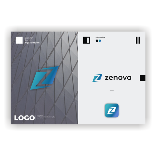 Zenova Logo: Revolutionary suite of health and wellness mobile apps Design by egavolution