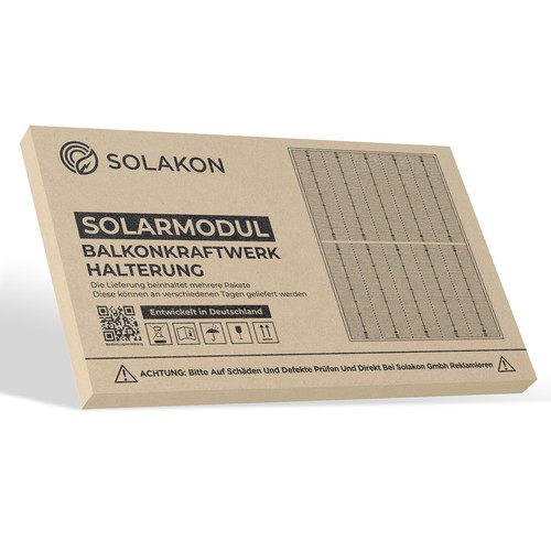 Create a nice Packaging Design for Solar Panels Design by binggo™