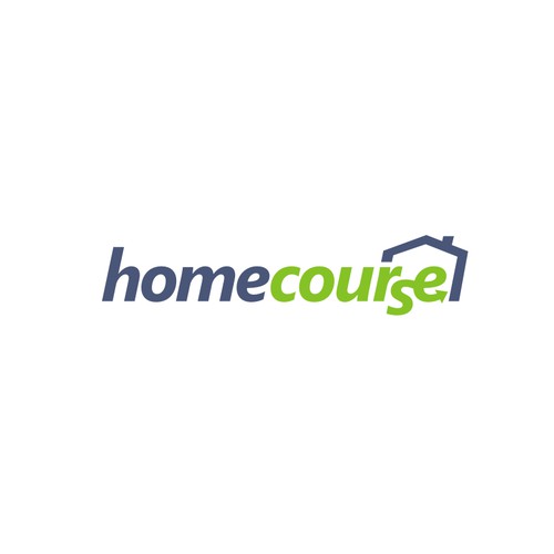 Create the next logo for homecourse Design by Lukeruk