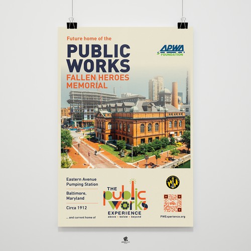 Raise awaress of Public Works and get your designs in the hands of international businesses Design by ADMDesign Studio