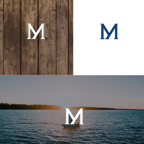 Very simple design. Just the letter M Diseño de Orangeclever