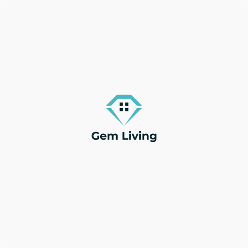 Geometrical, minimalist, modern brand design for Gem Living Design by SM ⭐⭐⭐⭐⭐