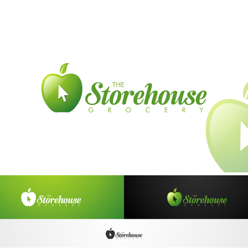 V Slimさんのthe Storehouse Grocery logoデザイン