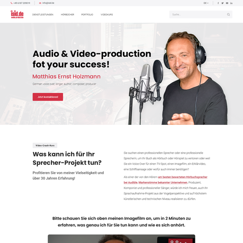 Web page design contest entry by FaTiH™