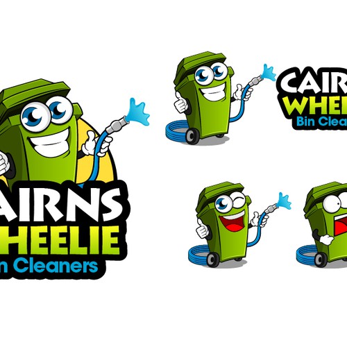 Create a FUN logo for a wheelie bin business | Illustration or graphics ...