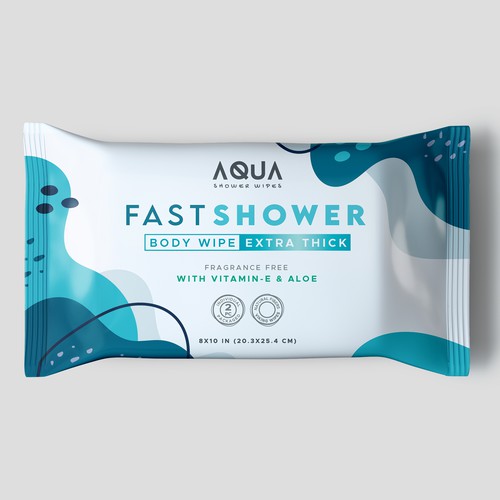 AQUA SHOWER WIPES :D Design by Design_byMe