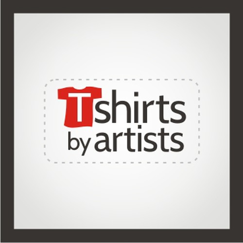 T-Shirts By Artists needs a logo design for contest Design by BATHI